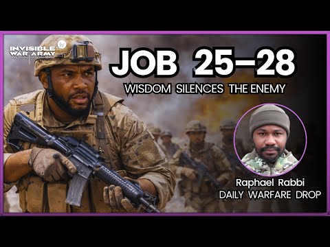 The Wisdom That Silences the Enemy — Daily Warfare Drop | Job 25–28