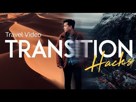3 Transition Hacks to UPGRADE your Travel Videos