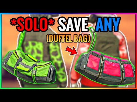 *NEW* Solo Method To Get ANY Colored Duffel Bag Glitch (GTA Online)