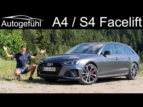 Audi A4 Facelift FULL REVIEW S4 Avant driving 2020 - Autogefühl