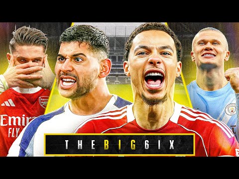 ARSENAL TOP AT XMAS AS CITY KEEP PACE! | SPURS IMPLODE AGAINST LIVERPOOL! | The Big 6ix