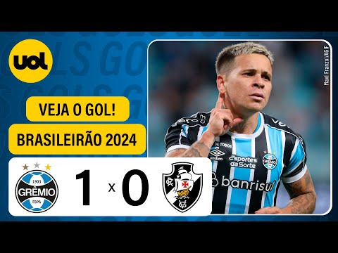 Gols e lances de Grêmio x Vasco da Gama