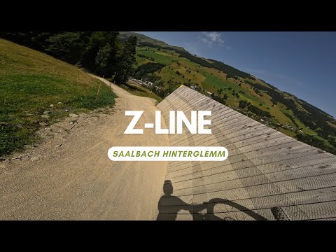 Z-Line Bikepark Saalbach Hinterglemm full run POV RAW 🇦🇹 Austria