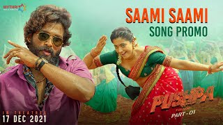 Saami Saami Song Promo  Pushpa  Allu Arjun  Rashmi