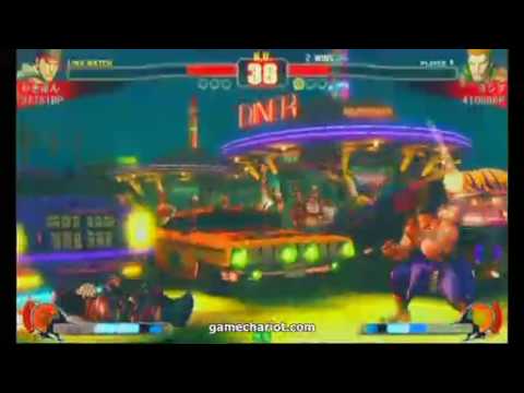 SF4 120708 - Kaqn(Ryu) vs. Yoshiwo(Guile) 2