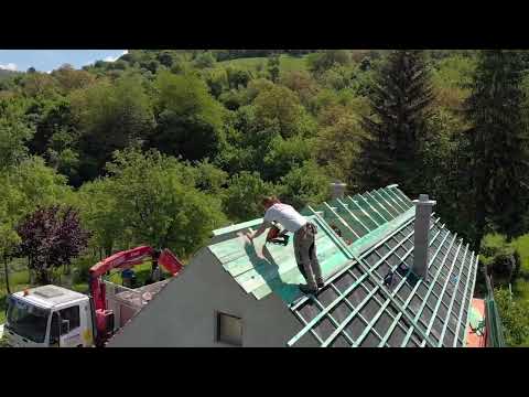 Rekonštrukcia strechy v Čiernej Lehote - ORAVEX Slovakia s.r.o.