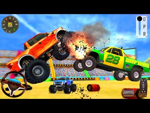 Monster Truck Demolition Derby - Monster Truck Derby Demolition Car Crash Stunt  - Android Gameplay