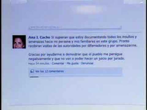 SuperXclusivo 5/13/10 - Ana Cacho escribe en el internet 1/2