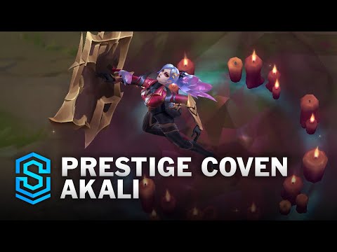 Prestige Coven Akali Skin Spotlight - Pre-Release - PBE Preview - League of Legends