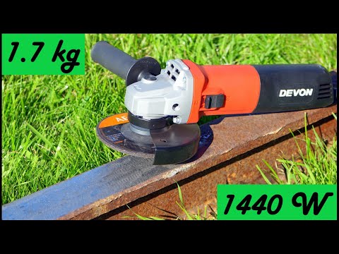 Выносливая болгарка Devon 2828 9 125 УШМ для профессионалов