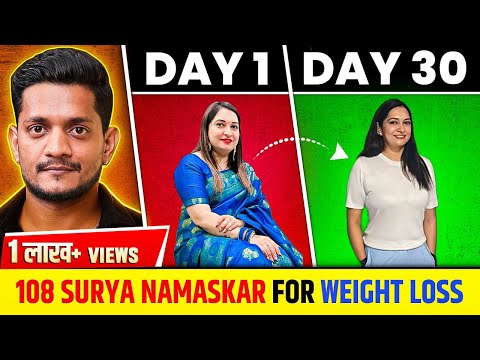 🔥 "108 Surya Namaskar in 30 Minutes for Fast Weight Loss | Ultimate Fat Burning Shortcut!"