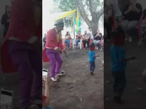 Animando la fiestita de Miguelito
