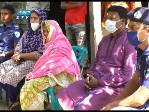 বৃদ্ধা আমিরুন নেছাকে নতুন ঘর উপহার দিয়েছেন পুলিশ সুপার দম্পতি