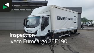 K&uuml;lgkardinaga veok IVECO Eurocargo 75E190 4X2 8 tonner Automatic 1500kg Ladebordwand ACC | Pilt 4 - Autoline