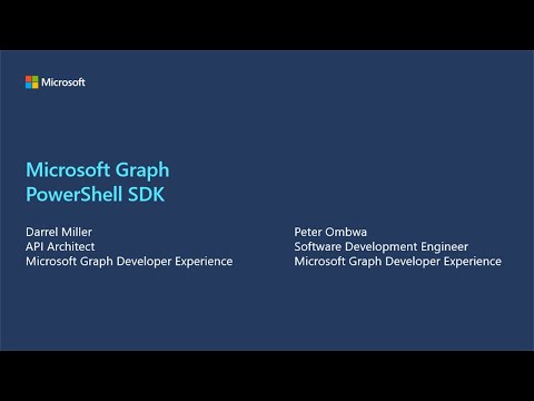 Microsoft Graph PowerShell SDK GA– Foundations for the future