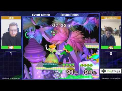 Event Match 9: Widl (Peach) vs Spoodbeest (Luigi) - Singles Pools