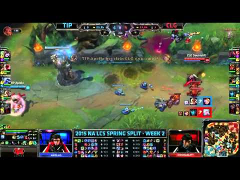 [Highlights] Team Impulse vs Counter Logic Gaming NA LCS Spring 2015 W2D1 TIP vs CLG