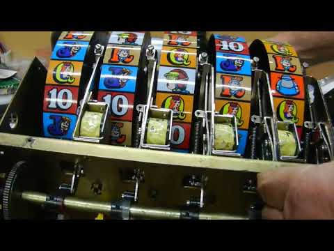 Aristocrat Formula 1  5 Reel Mech From a Ellipse/  Esprit / Elan /  Crown  Parts  Slot Machine ..