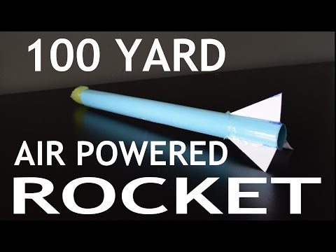 Paper Rockets That Fly 100 Yards