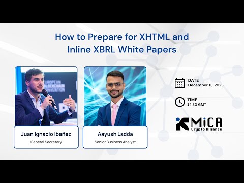 How to Prepare for XHTML and Inline XBRL White Papers
