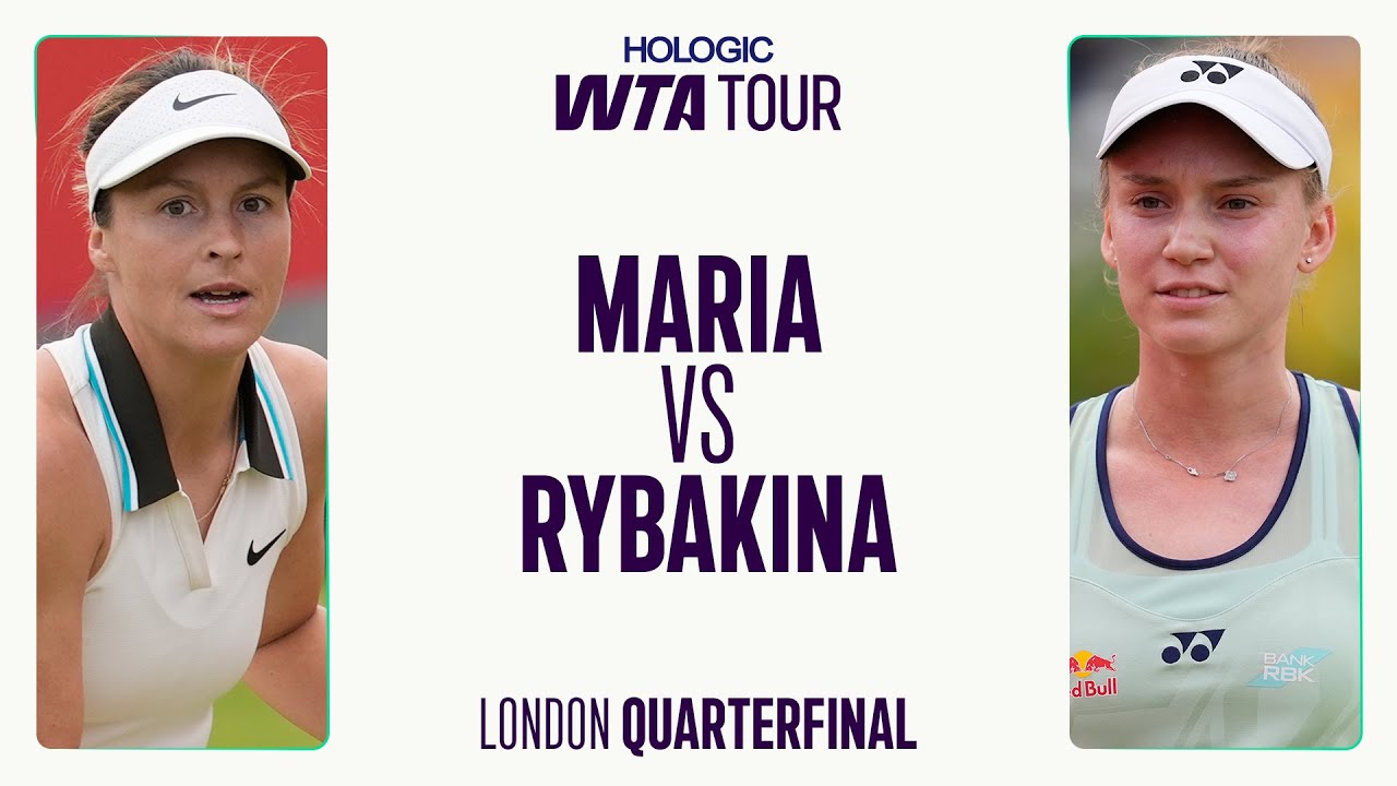2025 London Quarterfinal 2 | WTA Match Highlights