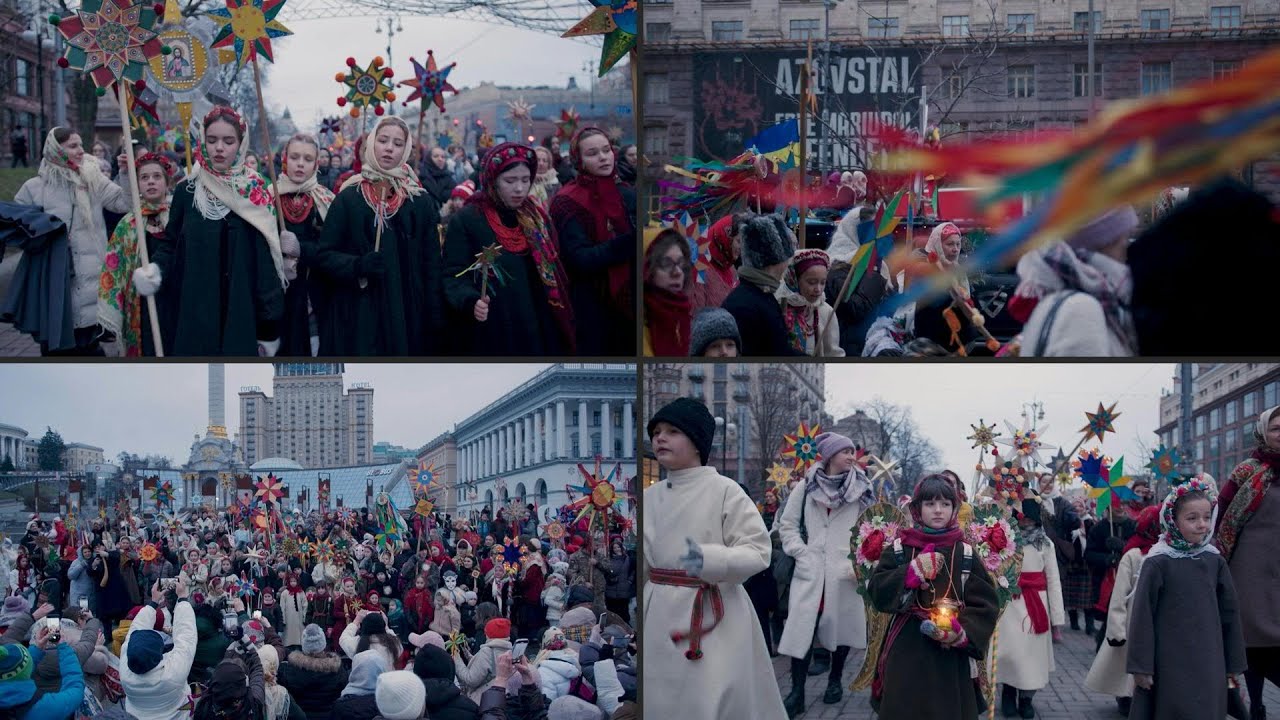 'Nação imortal': ucranianos se juntam à procissão de Natal apesar dos ataques russos | AFP