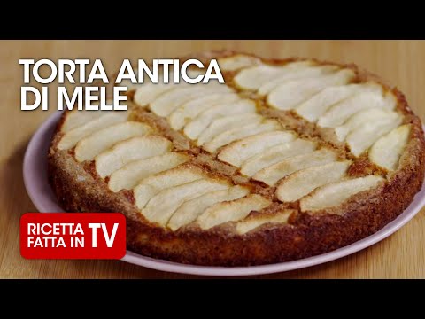 TORTA ANTICA ALLE MELE CON AMARETTI di Benedetta Rossi - Ricetta TV Fatto in Casa per Voi