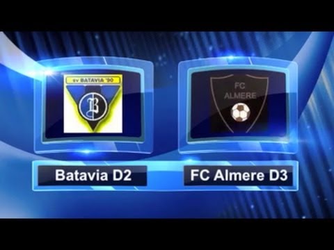 Batavia '90 D2 - FC Almere D3