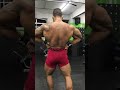 Muscle worship red shorts