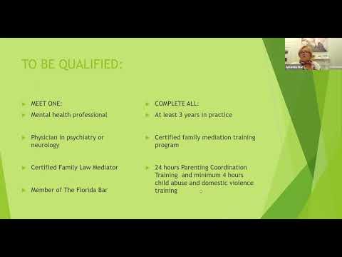 Parenting Coordination Rules & Ethics