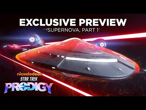 EXCLUSIVE: The Protostar Zips Through the Federation Fleet — STAR TREK: PRODIGY ("Supernova Part 1")