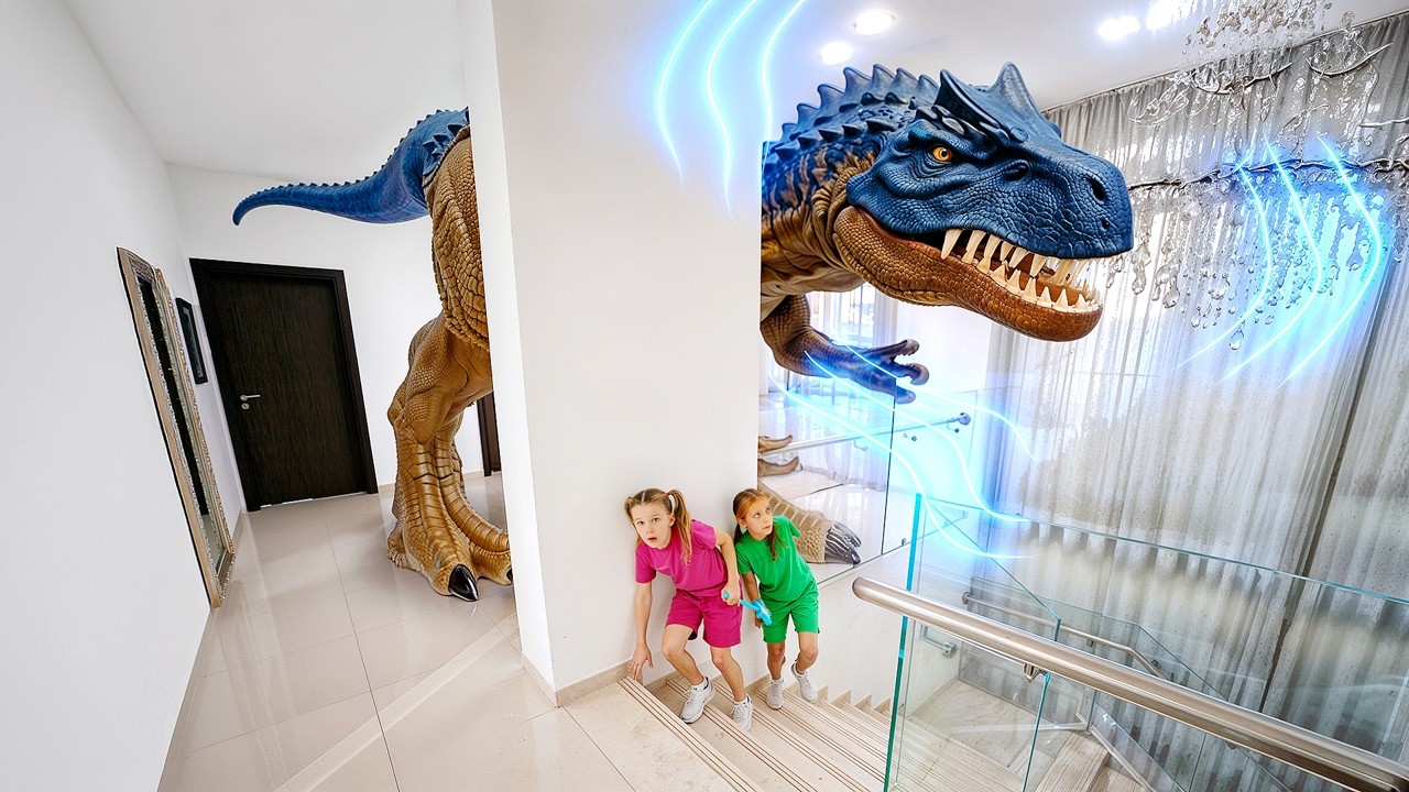 Stephi’s Dinosaur Adventures: Toys Come To Life with Magic Wand