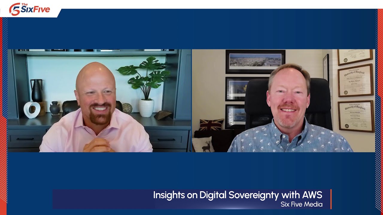 Insights on Digital Sovereignty with AWS - Six Five On the Road