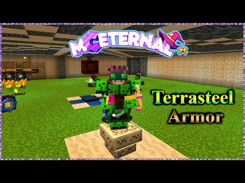 Minecraft: MC Eternal 2 (Ep. 28)Ars Splitters,Mechanical Squeezer, Making Terrasteel (no book help)