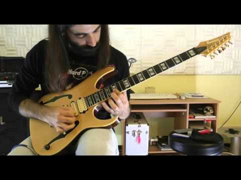 Giordano Boncompagni - plays Arpeggios lick n.99 - shred string skipping chords with opened strings