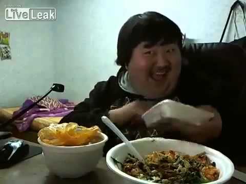 Koreańczyk i jego żarcie