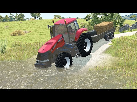 Mobil vs Deep Water #6 - BeamNG Drive