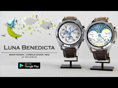 Luna Benedicta | #WearOS TOP Classic #watchface