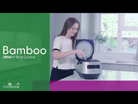 Bamboo UMAI Induction Heating (IH) Ceramic Rice Cooker (YUM-IH15/2) By Yum Asia  (1.5 litres/8 cup)