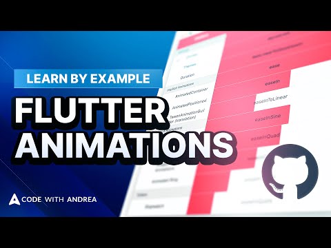 Learn Flutter Animations in 8 Minutes Free Gallery App on GitHub