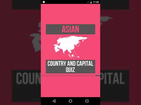 Asian Countries & Capital Quiz