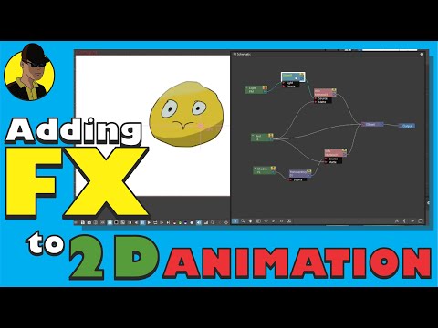 OpenToonz 2D animation tutorial - exploring the incredible FX in OpenToonz