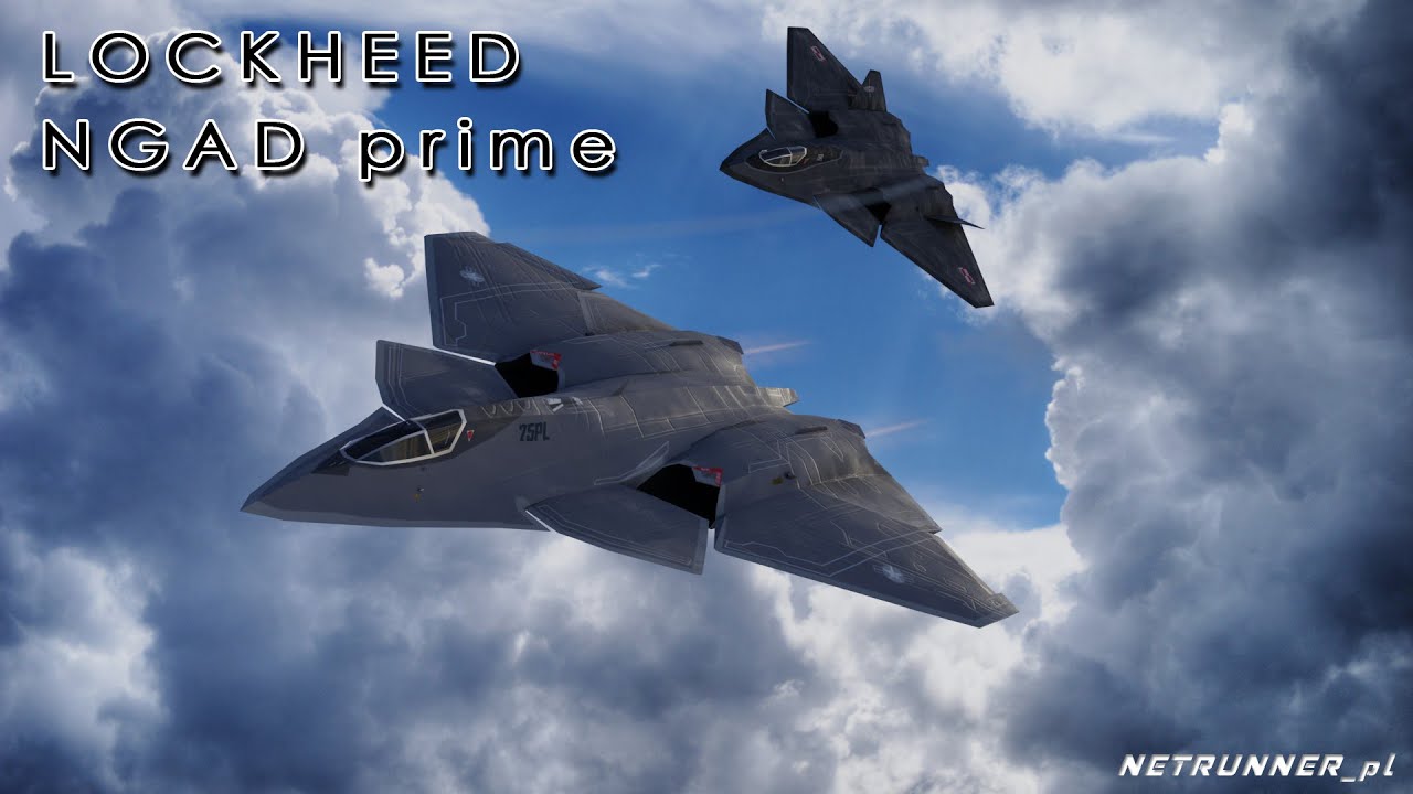Lockheed NGAD prime 3D Model