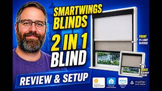 SmartWings Smart Blinds Review & Installation, Matter Over Thread, HomeKit, Alexa and Home Assistant