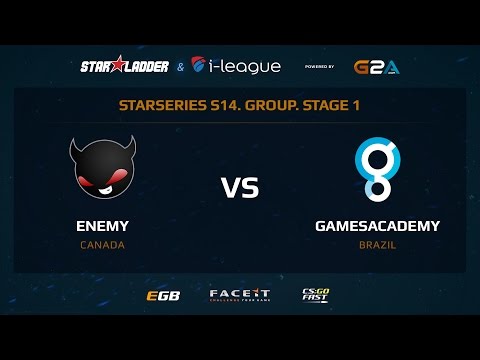 Enemy vs Games Academy - Map 2 - Cache (SL i-League StarSeries XIV)