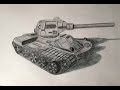 Как нарисовать танк из ТО / Рисую Рельсу на Викинге 
