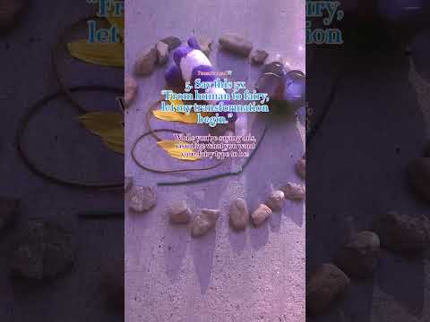 How to become a fairy! #fairy #rp #magic #trend #blowup🧚🏻‍♀️