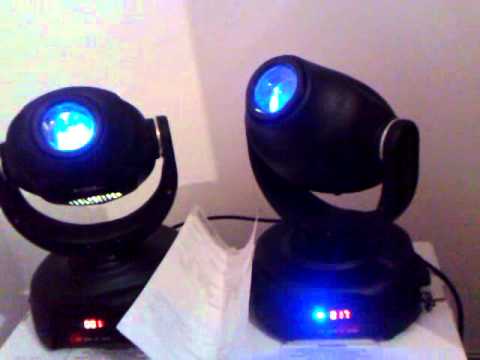 2 teste mobili spot psl 150 halo dmx  programmi & sistemi made in italy