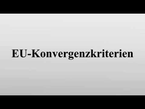 EU-Konvergenzkriterien