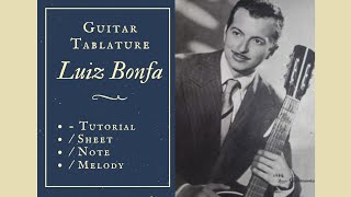 Guitar TAB - Luiz Bonfa : Manha de Carnaval / in Gm (1922-2001) | Tutorial Sheet Lesson #iMn